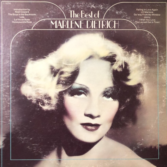 Columbia Other - Marlene Dietrich The Best Of... Vinyl Lp